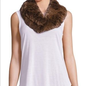 Surell Rabbit Infinity Scarf